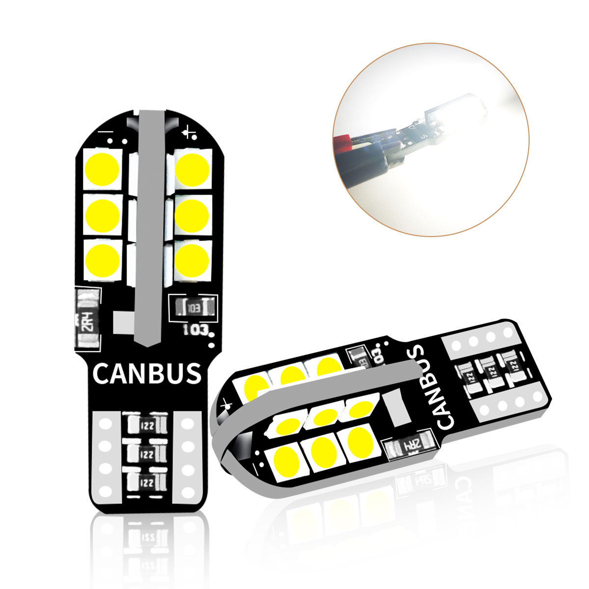 Colour Changing Bulb - 자동차 신호등 전구 W5W WY5W 192