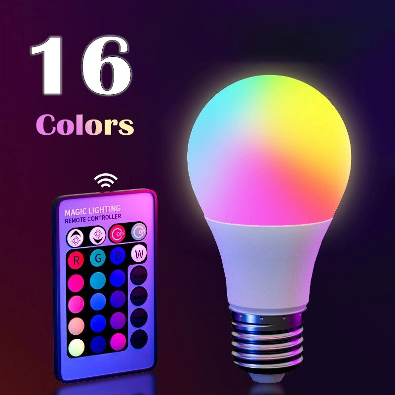 Colour Changing Bulb - E27 220V 16 색상 RGB 전구