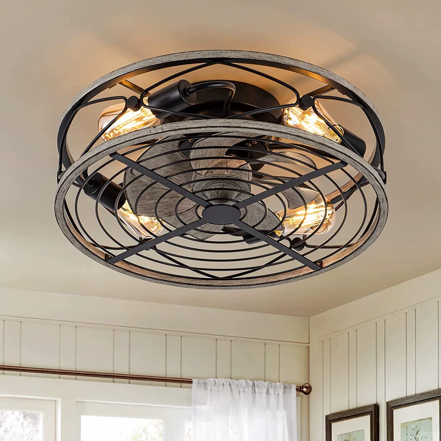 Decor Lighting Fans - 스마트 천장 팬 팬 조명 원격