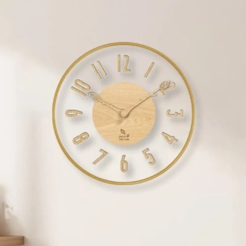 Lighting Home Decor Wall Clocks - 지능형 벽시계 레이더 센서 야간 조명