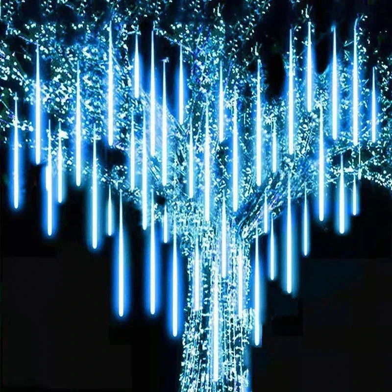 Outdoor Lighting Wedding Decor - 방수 유성우 비 LED 스트링 조명,