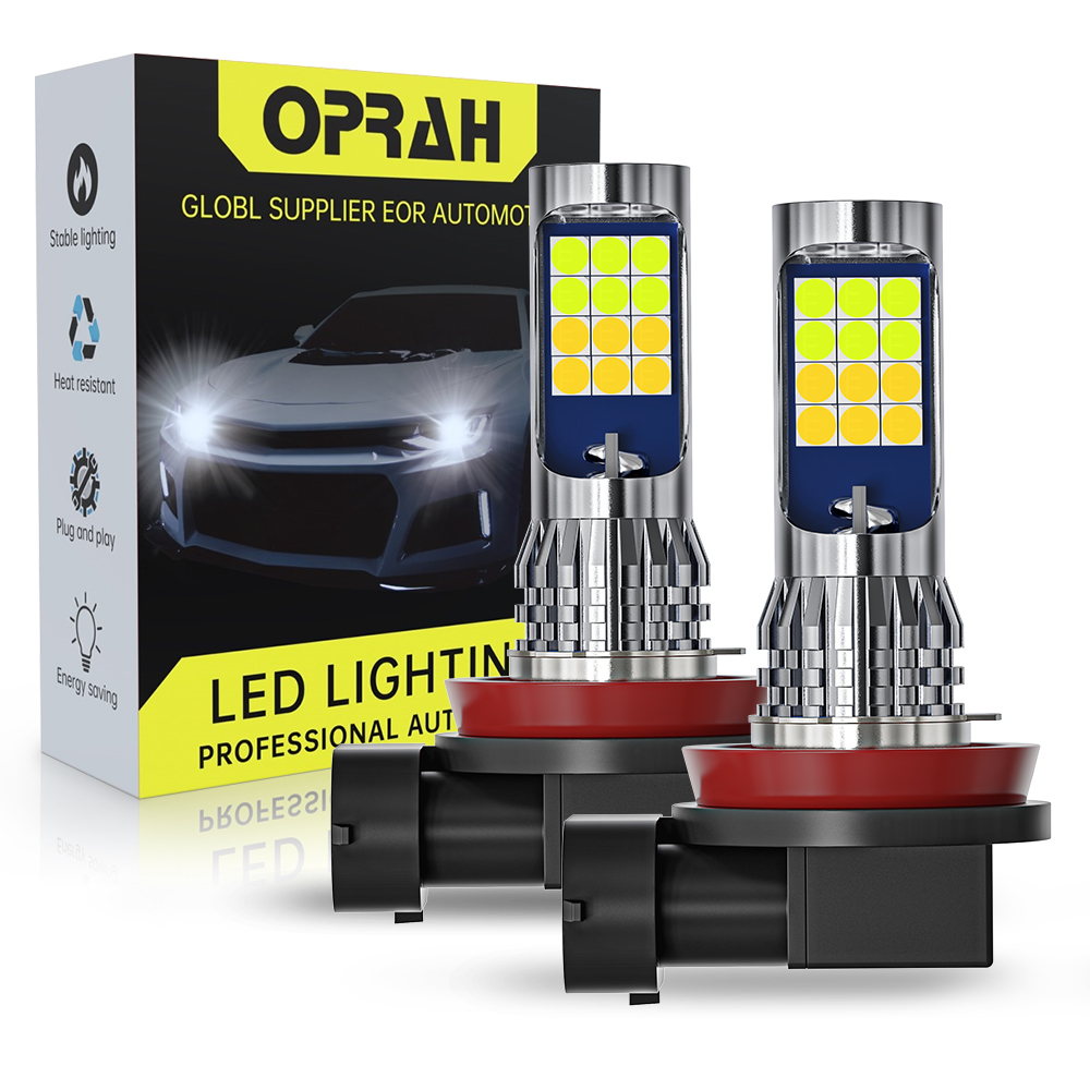 Colour Changing Bulb - Oprah-듀얼 컬러 LED 자동차 안개등 전구,