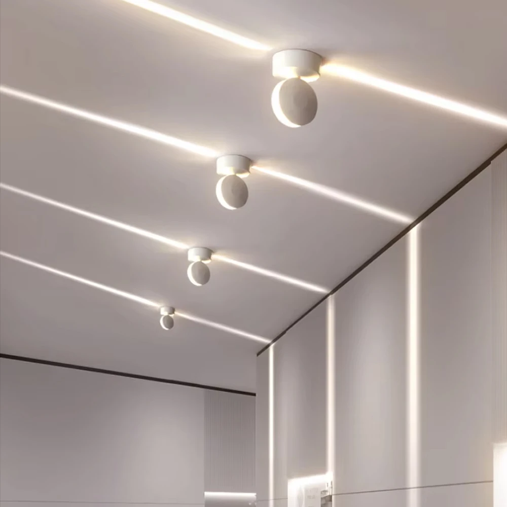 Garage Lighting Decor - 360도 회전 LED 창틀 조명 천장