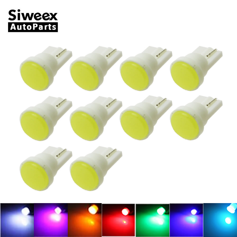 Colour Changing Bulb - 10 Pcs T10 W5W 자동차 인테리어