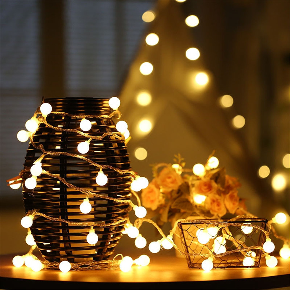 3-10M 태양광/USB/배터리 스트링 조명, 요정 글 - Lighting Christmas Decor 리뷰 및 가격