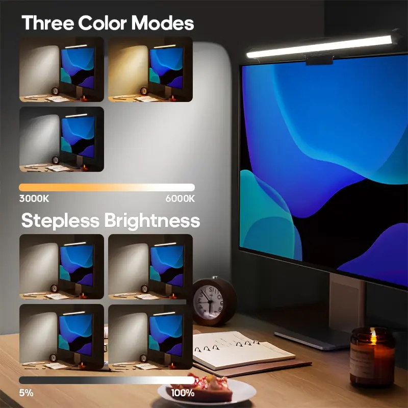 USB 전원 LED 모니터 라이트 바, RGB 색상 변 - Colour Changing Bulb 리뷰 및 가격