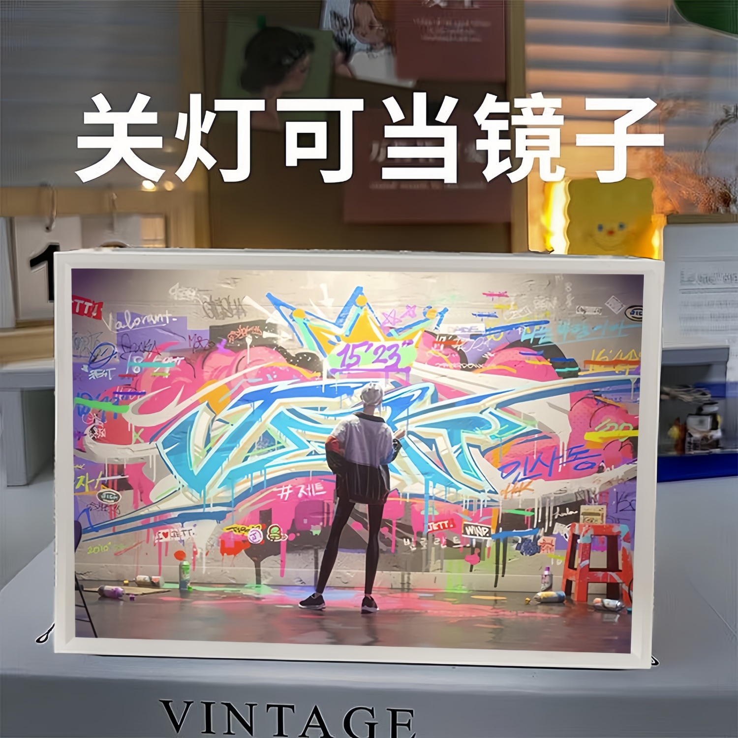 2026 새로운 창의적인 그림 작품 계약서 아크릴 룸  - Decor Lighting Fans 리뷰 및 가격