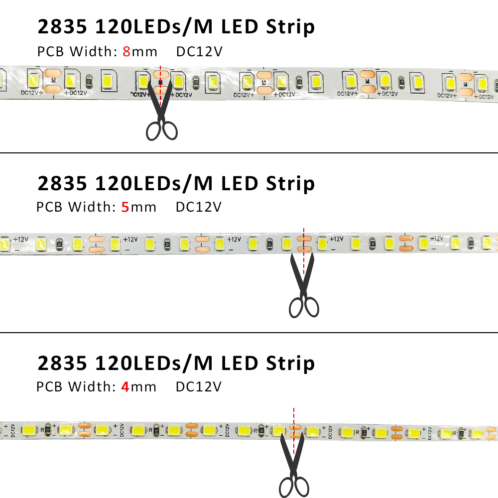 12V 5m LED 스트립 라이트 SMD 2835 5m - Decor Lighting Hours 리뷰 및 가격