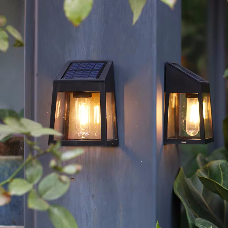 태양광 벽 조명 야외 방수 햇빛 통로 울타리 램프, 마 - Decor Lighting Hours 리뷰 및 가격