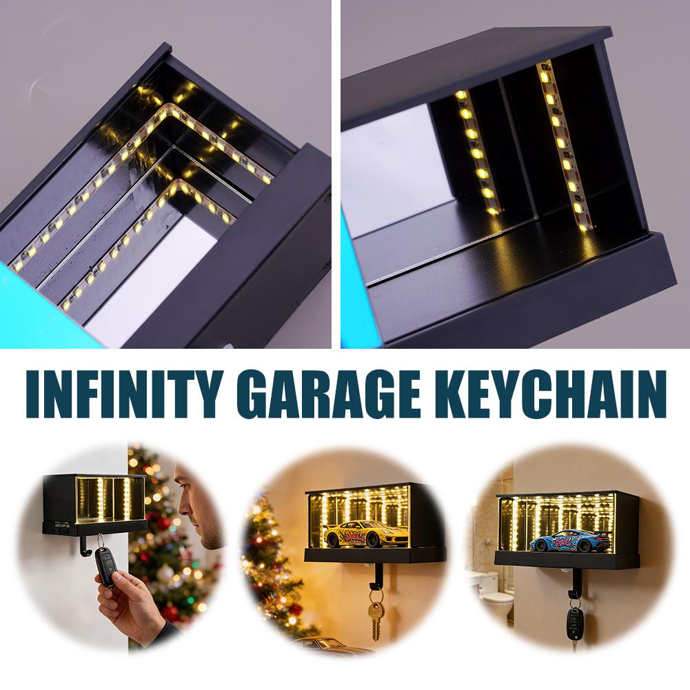 무한 차고 열쇠고리 LED 라이트 자동차 모델 디스플레 - Garage Lighting Decor 리뷰 및 가격