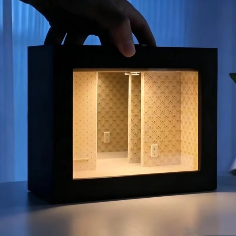 LED 조명이 있는 후방 공간 아비스 인피니티 미러 사 - Lighting Decor Photos 리뷰 및 가격