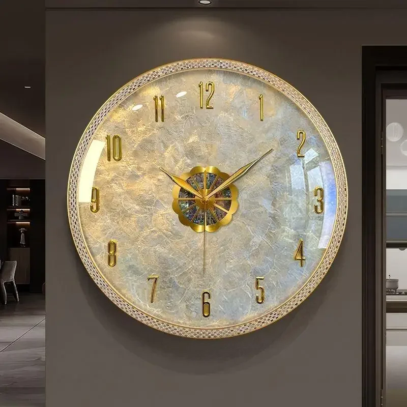 모던 라이트 럭셔리 거실 벽시계 방 장식 홈 데코 아이 - Lighting Home Decor Wall Clocks 리뷰 및 가격