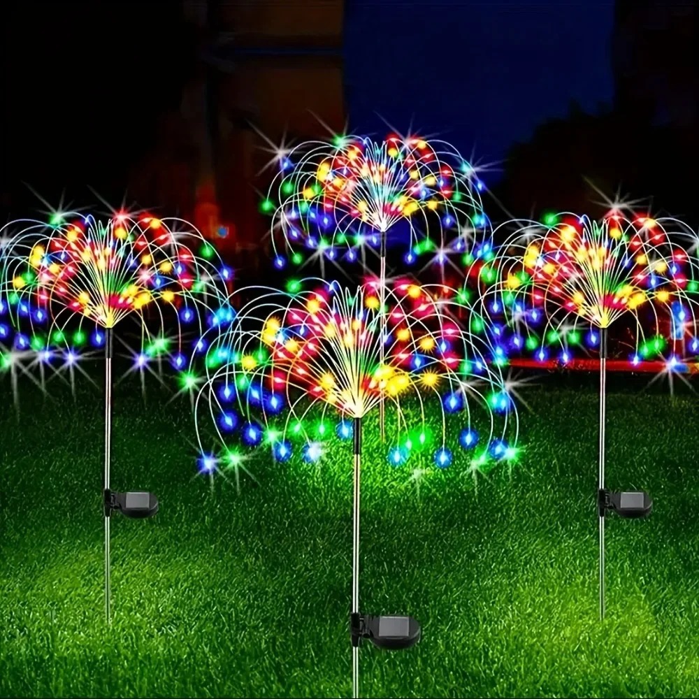 태양광 LED 불꽃놀이 장식등 야외 정원 장식 8가지  - Outdoor Lighting Wedding Decor 리뷰 및 가격