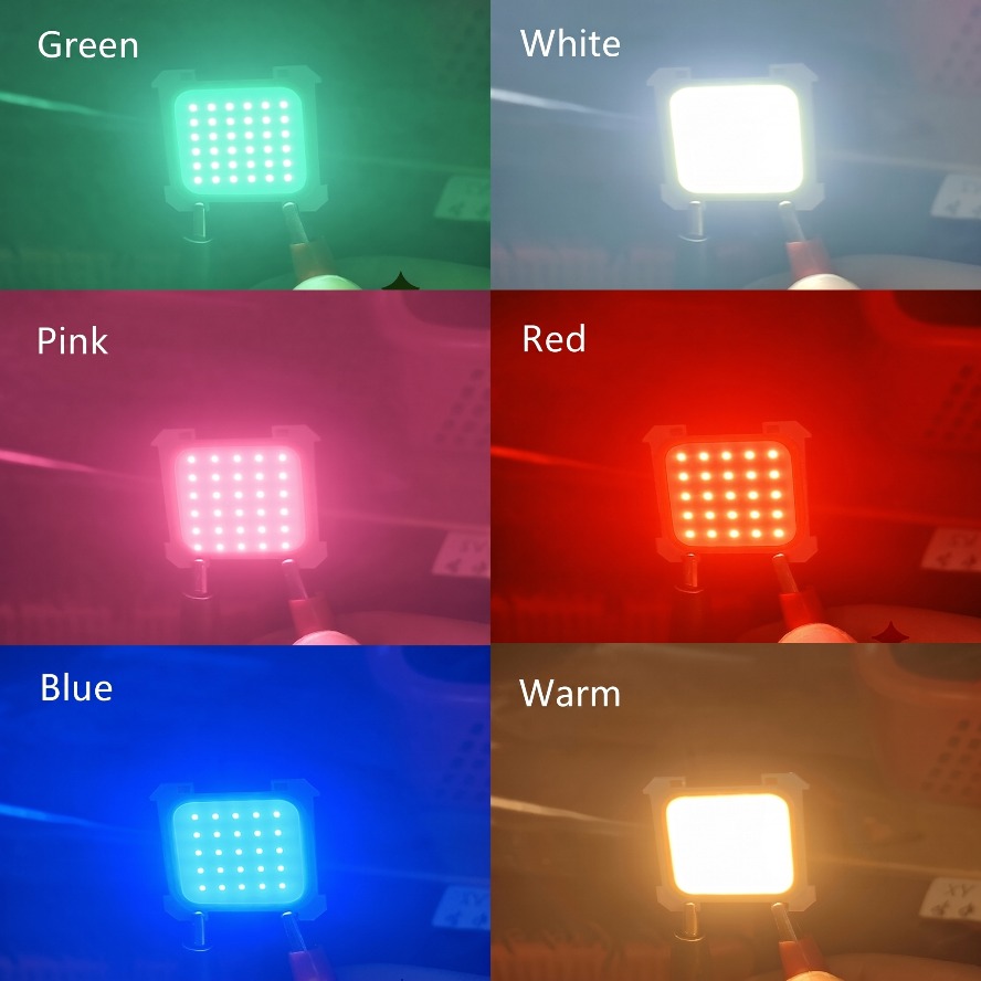 6가지 밝은 색상 100~10PCS 3V LED COB - Colour Changing Bulb 리뷰 및 가격