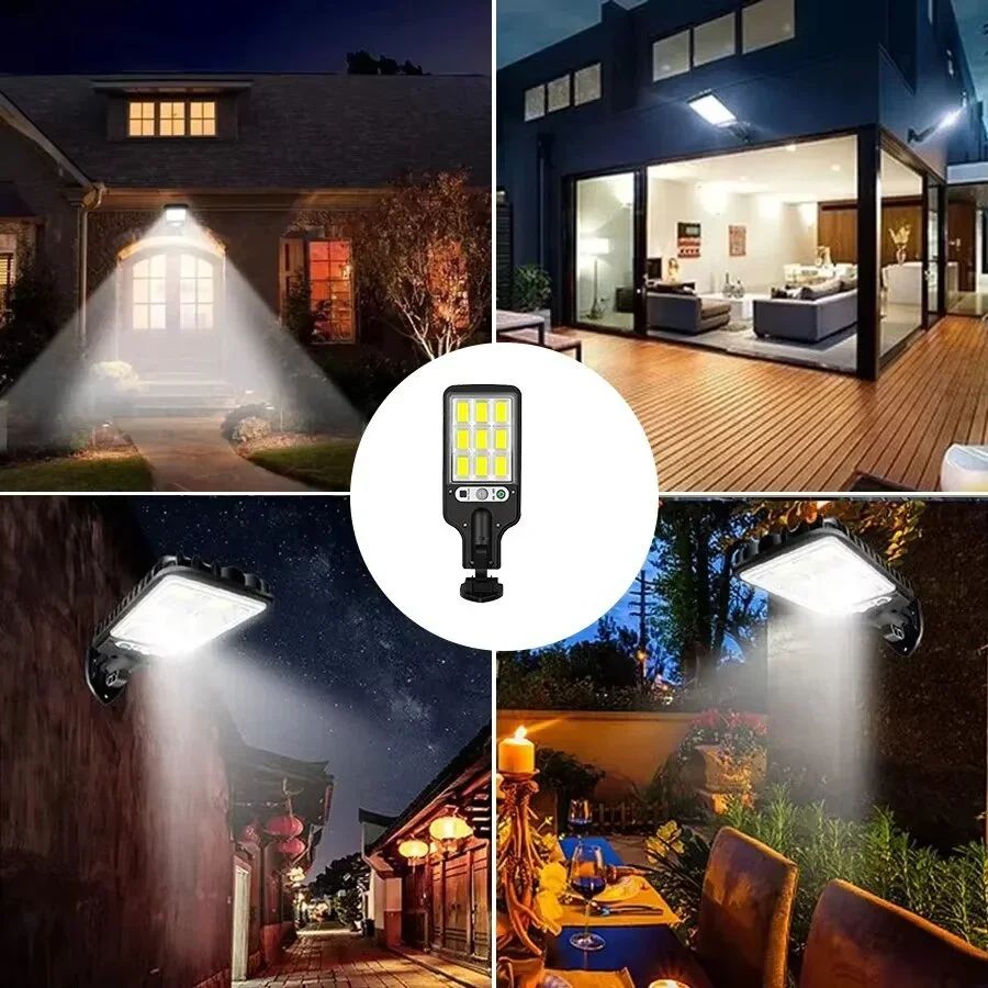 PIR 모션 센서 가로등 태양광 LED 조명 야외 벽등 - Garage Lighting Decor 리뷰 및 가격