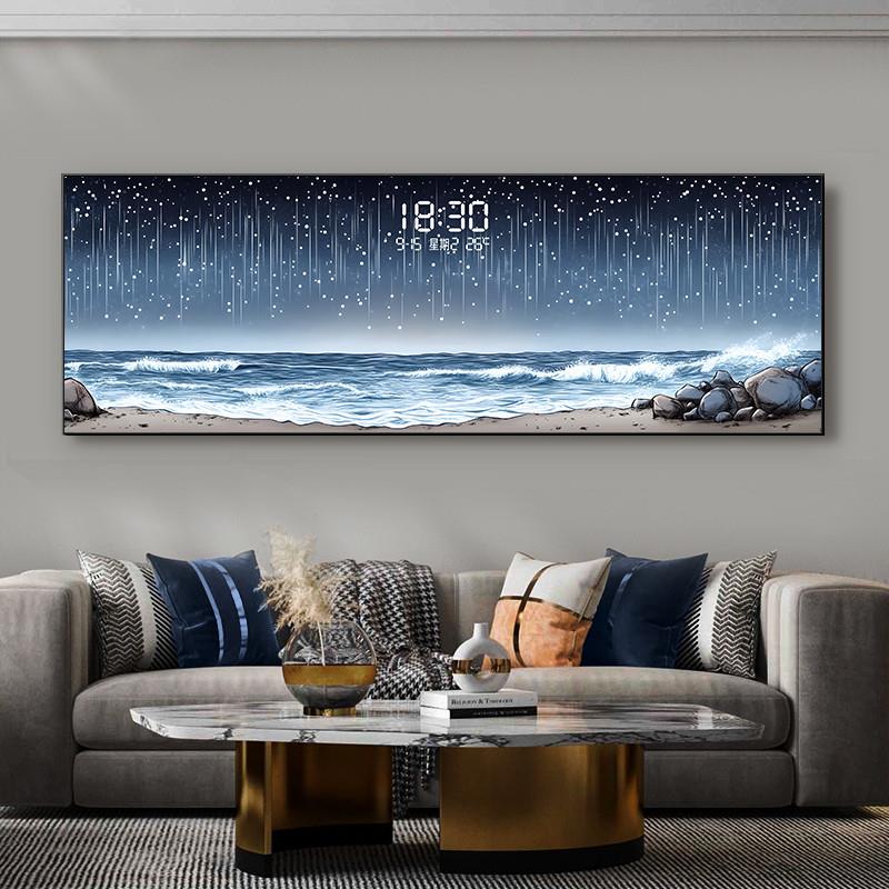 온도 날짜 벽시계 고급 독특한 디자인 주방 조명 디지털 - Lighting Home Decor Wall Clocks 리뷰 및 가격