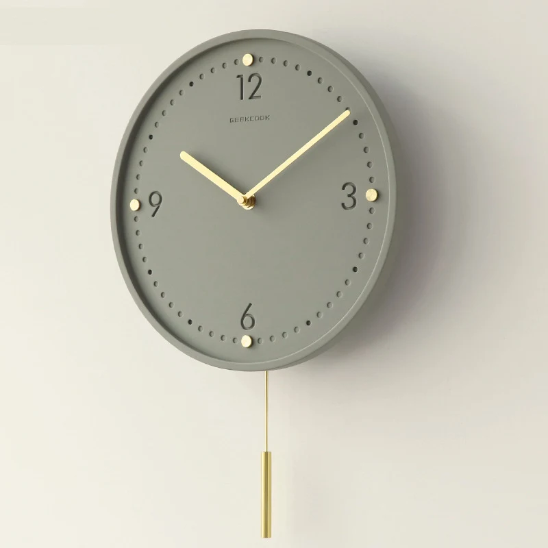 미니멀리스트 홈 사일런트 벽시계 고품질 벽 장식 라이트 - Lighting Home Decor Wall Clocks 리뷰 및 가격