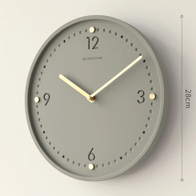 미니멀리스트 홈 사일런트 벽시계 고품질 벽 장식 라이트 - Lighting Home Decor Wall Clocks 리뷰 및 가격