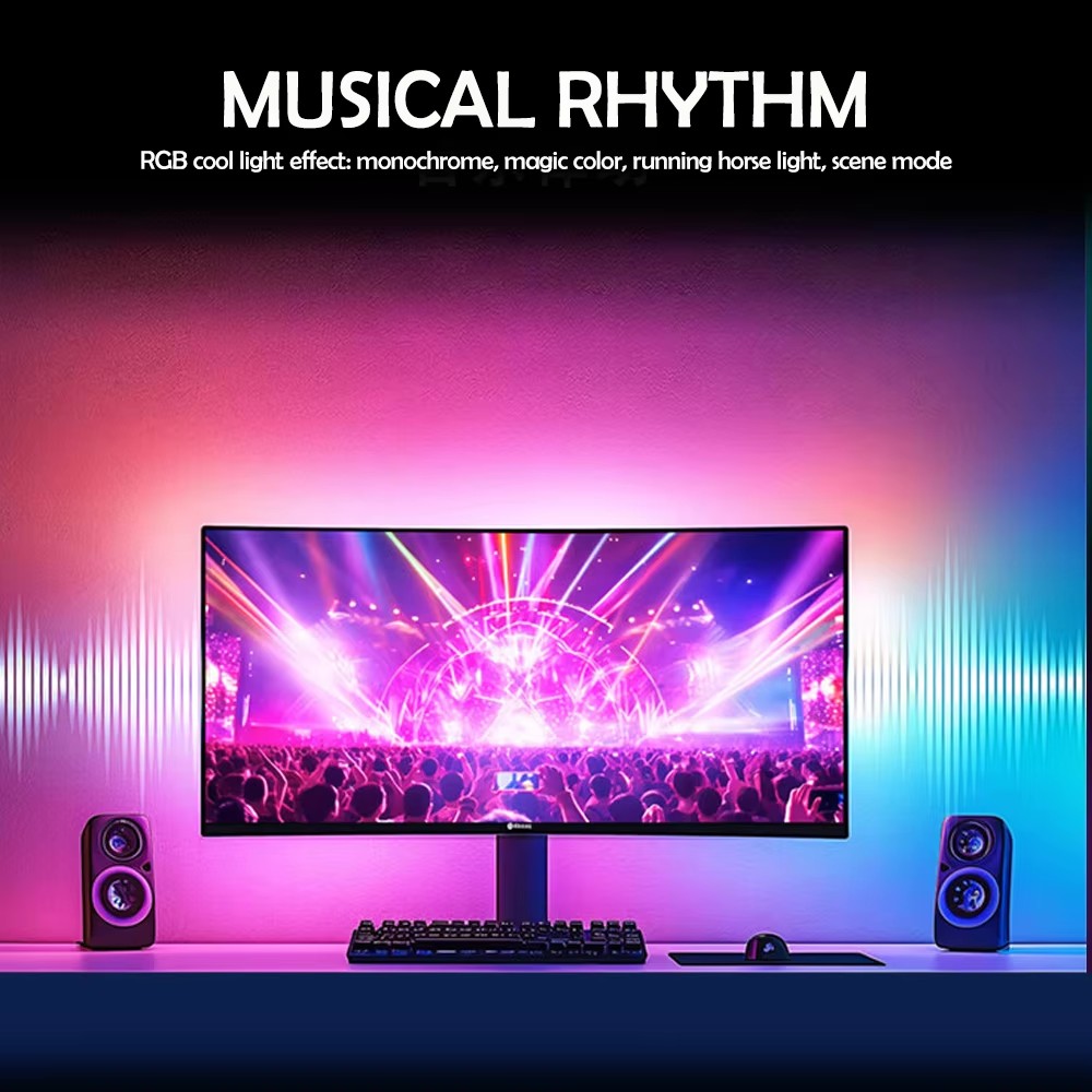 RGB 게이밍 라이트 스트립 모니터 백라이트 LED 디 - Ambient Led Strip 리뷰 및 가격