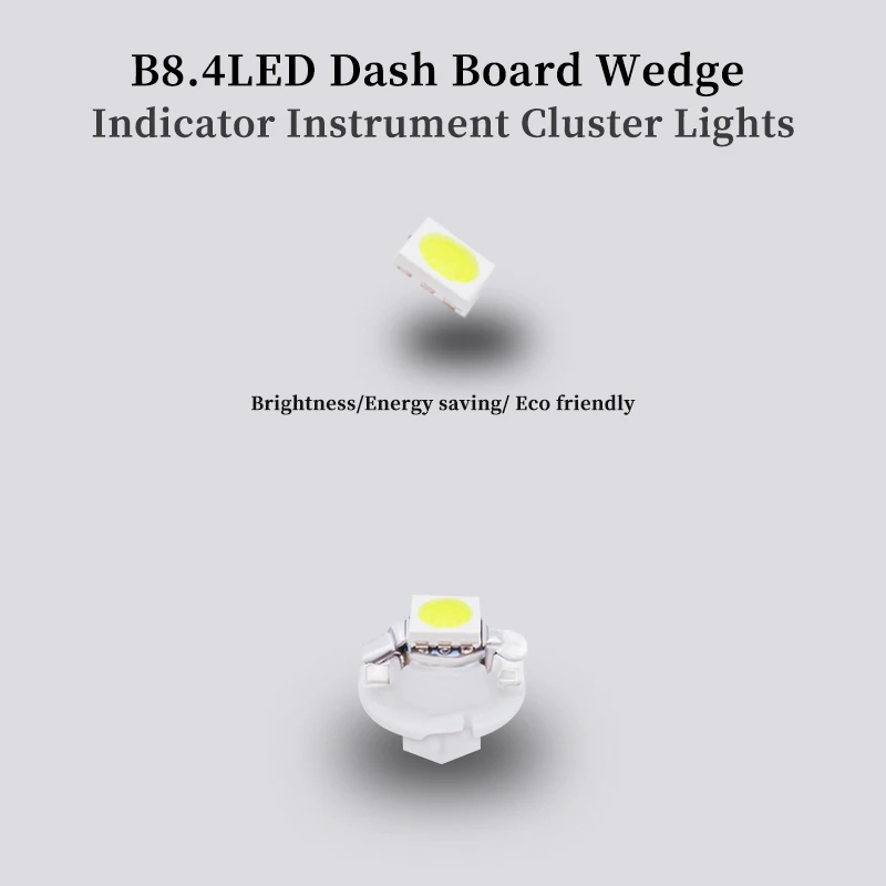 10Pcs 12V 7 색 B8.4 새로운 B8.4D 5 - Colour Changing Bulb 리뷰 및 가격
