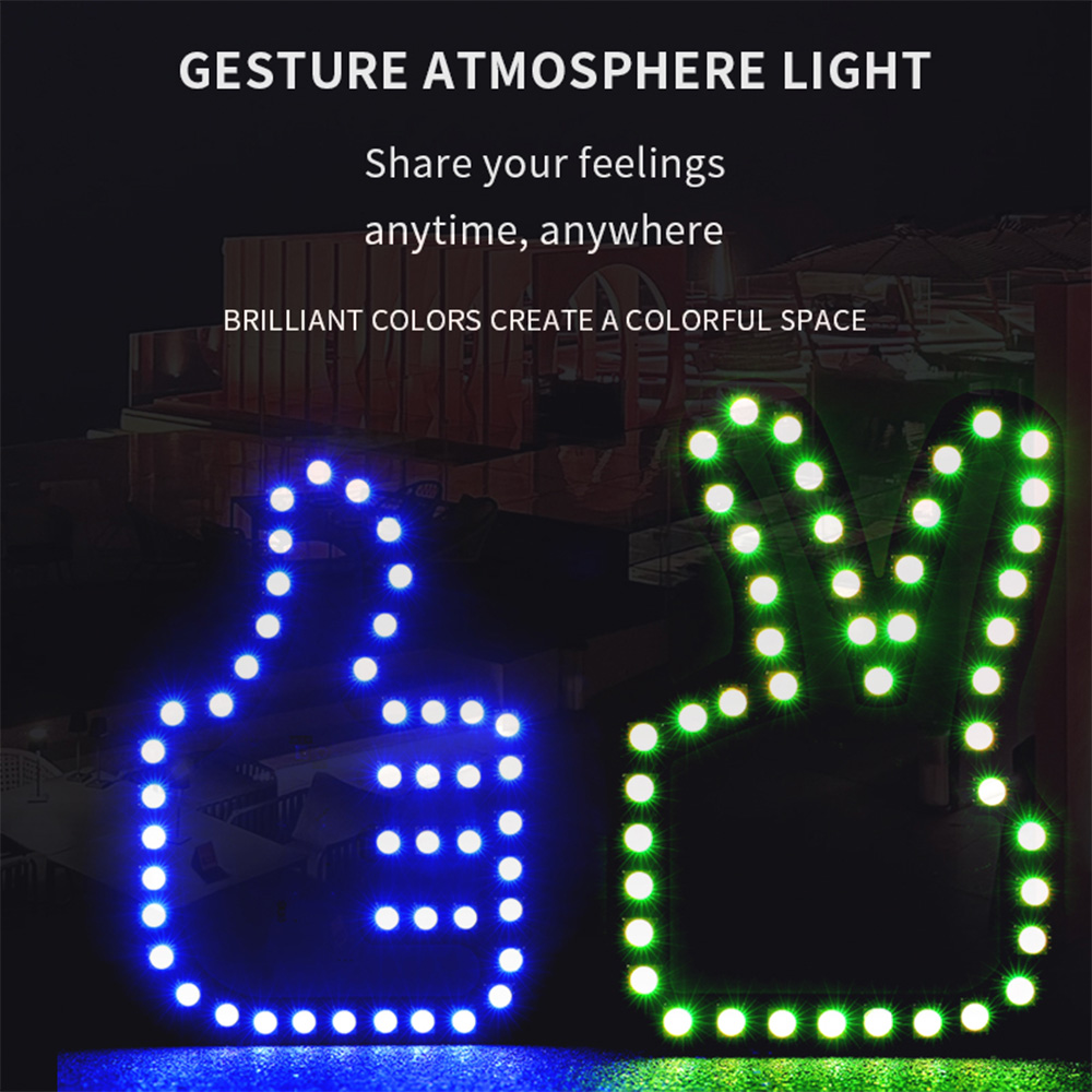 자동차 조명 제스처 LED 라이트 엄지 손가락 램프,  - Ok Lighting Decor 리뷰 및 가격