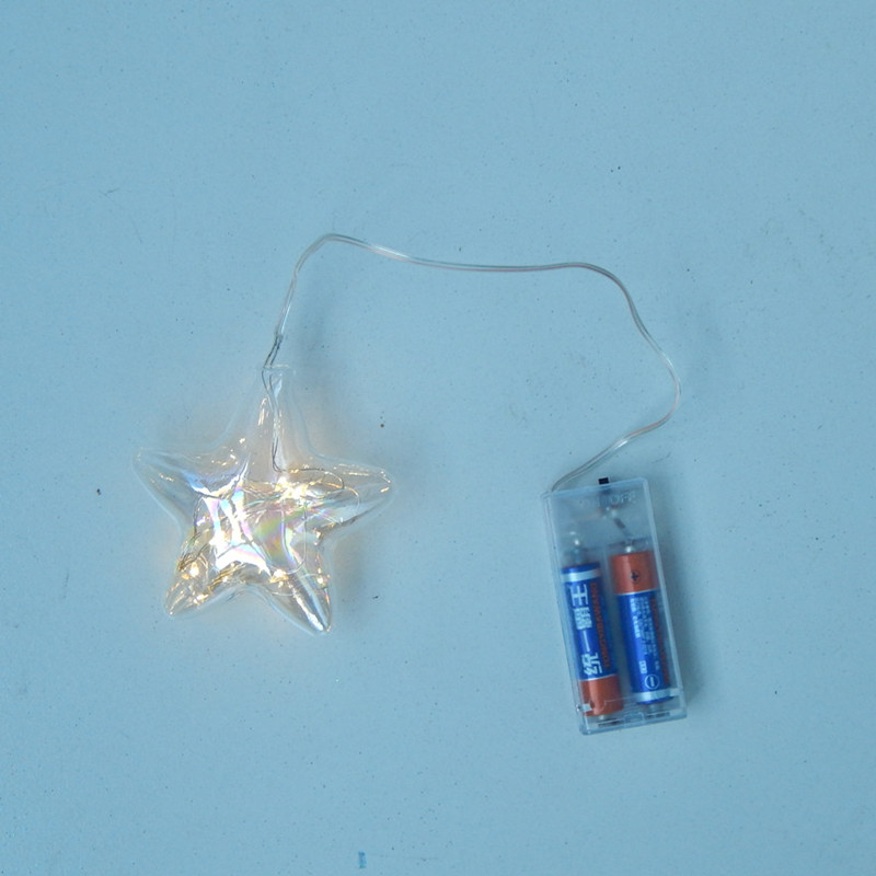 8개/팩 8.5*9cm 조명 시리즈 별 모양 유리 펜던 - Decor Lighting Pack 리뷰 및 가격