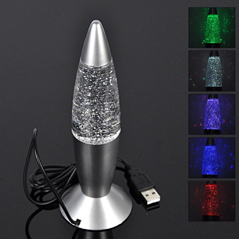 LED 로켓 램프 USB 색상변환 무드등 RGB 분위기 - Colour Changing Bulb 리뷰 및 가격