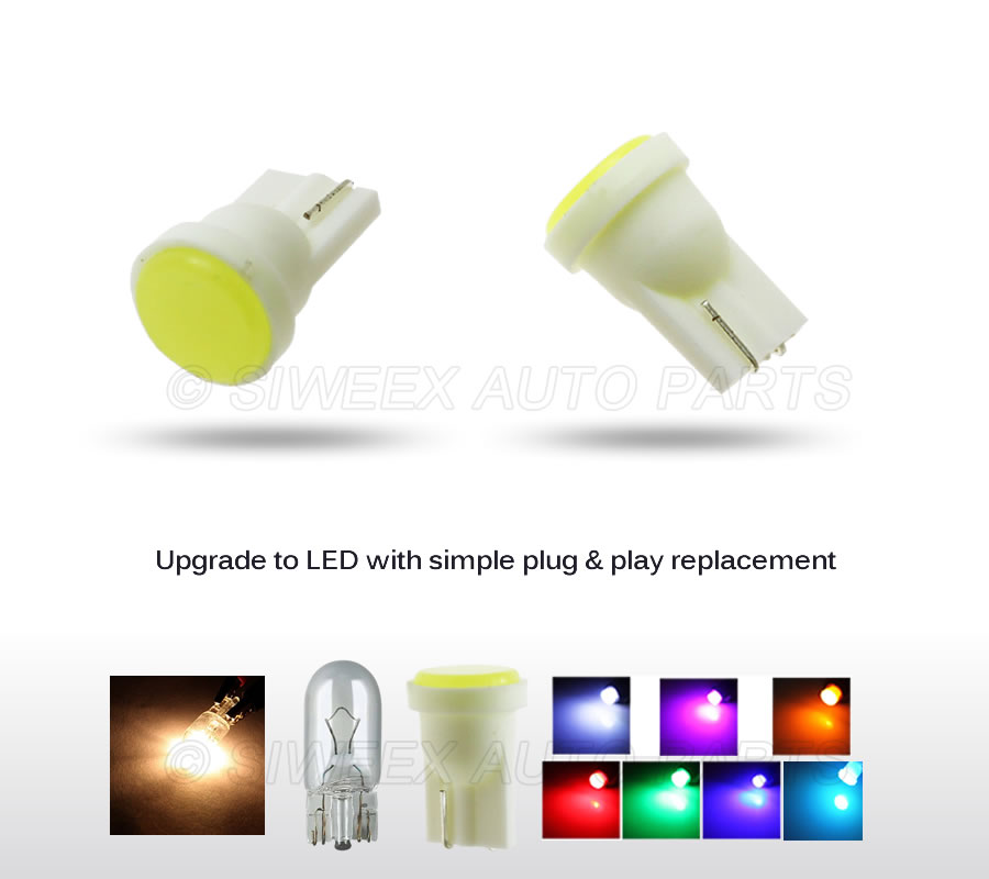 10 Pcs T10 W5W 자동차 인테리어 LED 웨지 - Colour Changing Bulb 리뷰 및 가격