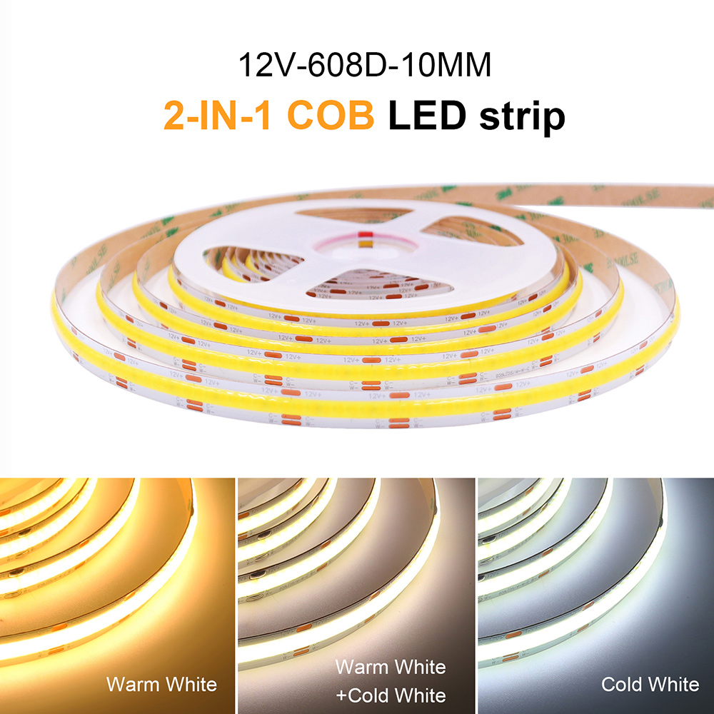 COB CCT LED 스트립 조명, 조도 조절 가능,  - Decor Lighting Hours 리뷰 및 가격