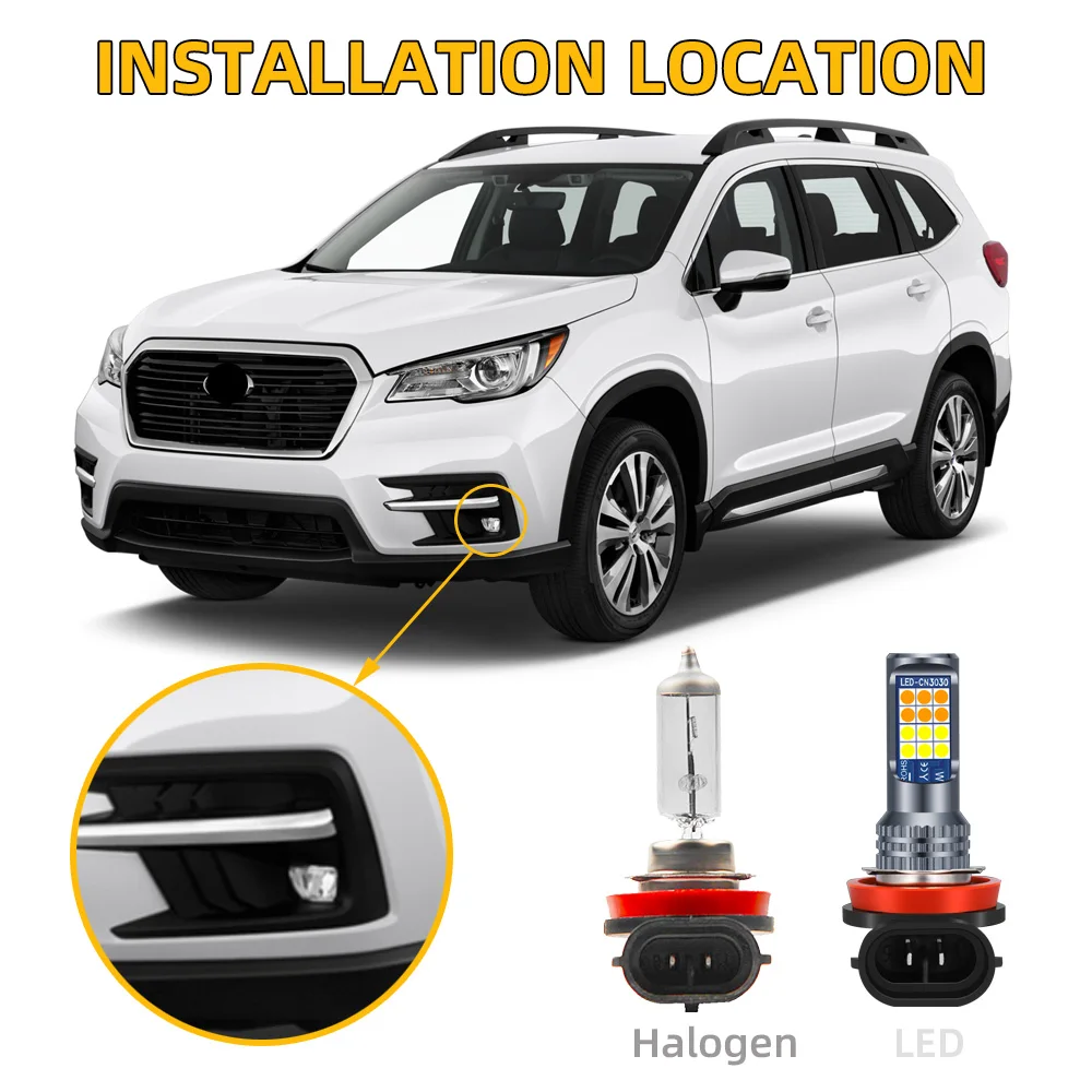 Subaru Forester 용 2Pcs LED 안개  - Colour Changing Bulb 리뷰 및 가격