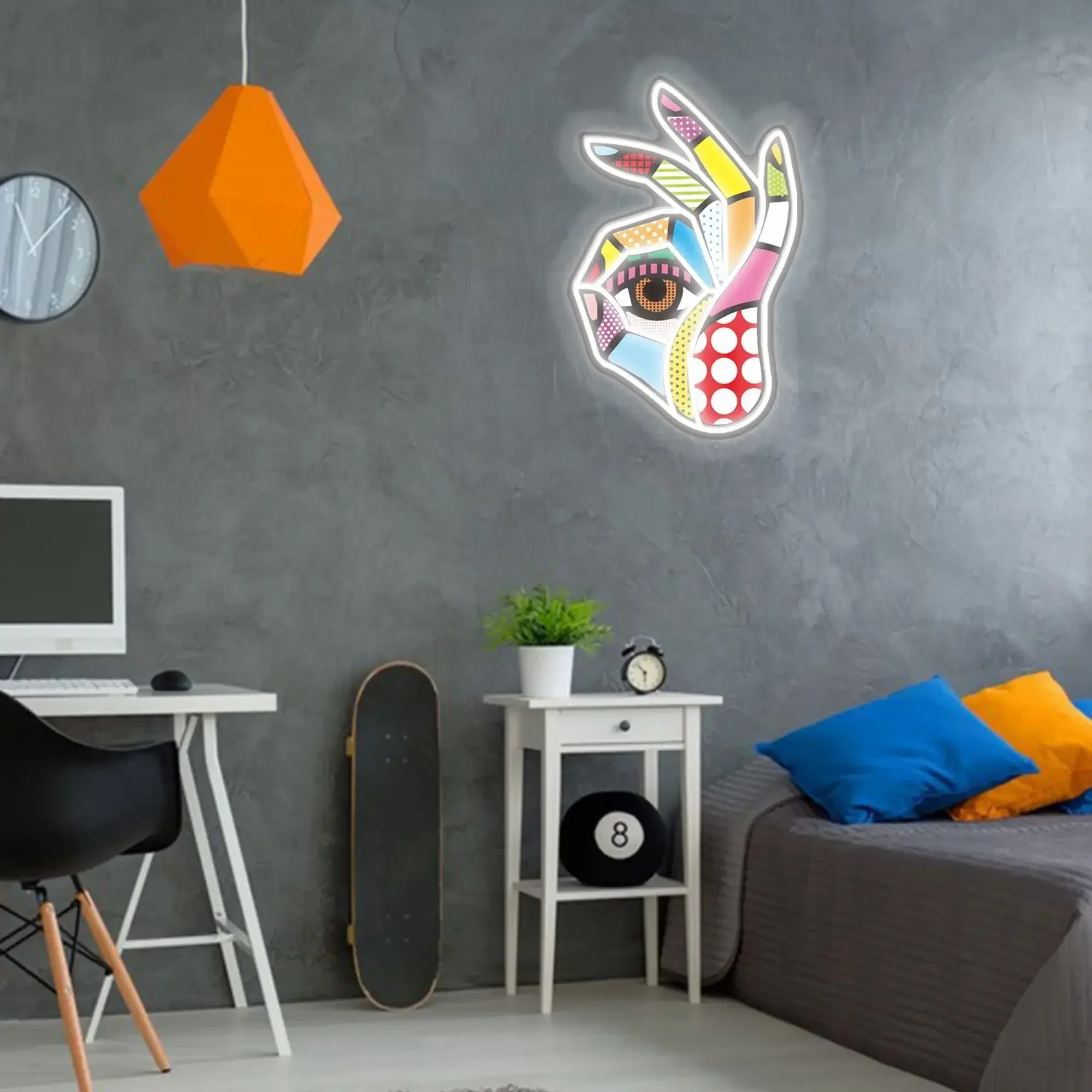 네온사인 프린트 OK LED 네온 조명 사인 USB 전 - Ok Lighting Decor 리뷰 및 가격