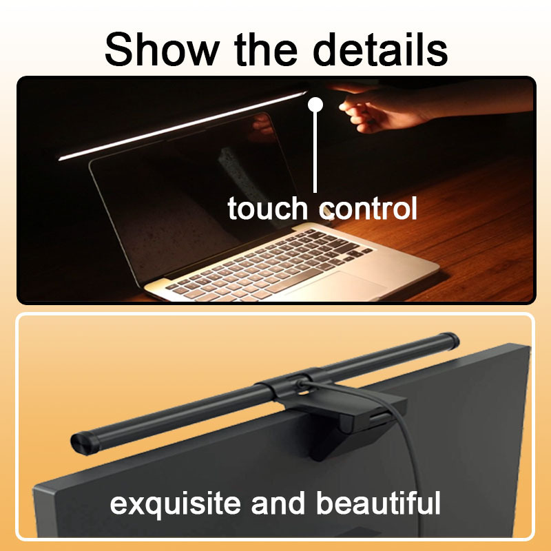 USB 전원 공급 장치가 있는 LED 스크린 걸이형 조 - Touch Dimmer Lamp 리뷰 및 가격