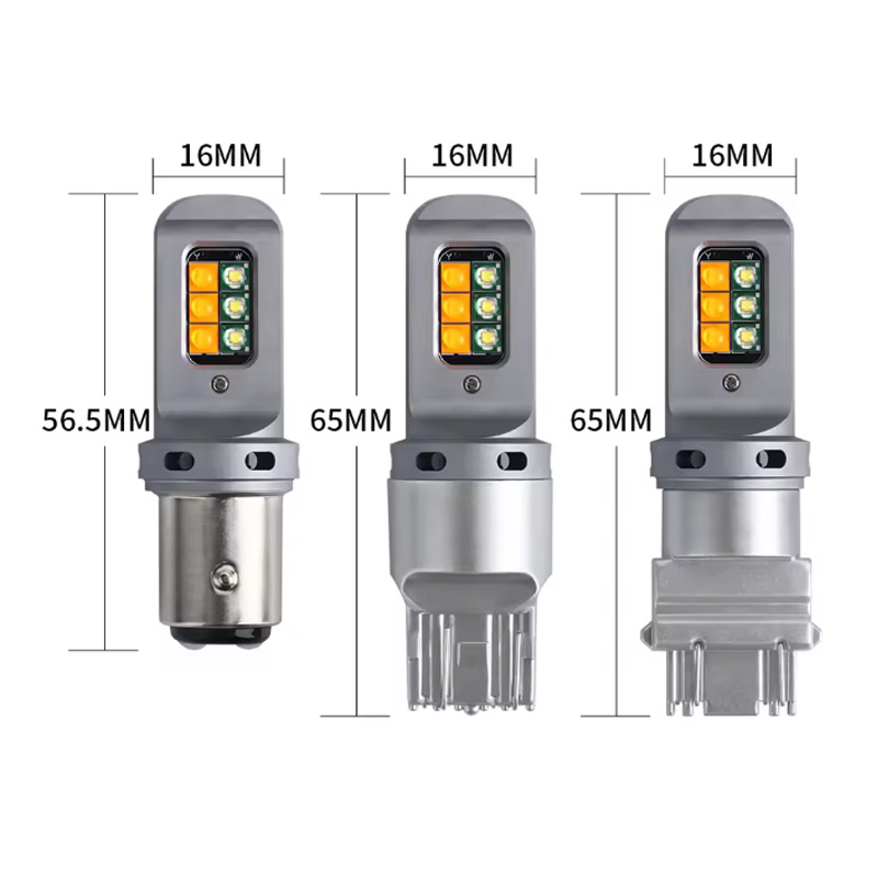 LED 전구 T25 3157 T20 7443 1157  - Colour Changing Bulb 리뷰 및 가격