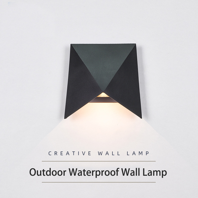 야외 방수 벽 램프 LED 벽 램프 알루미늄 검정 흰색 - Decor Lighting Cy 리뷰 및 가격