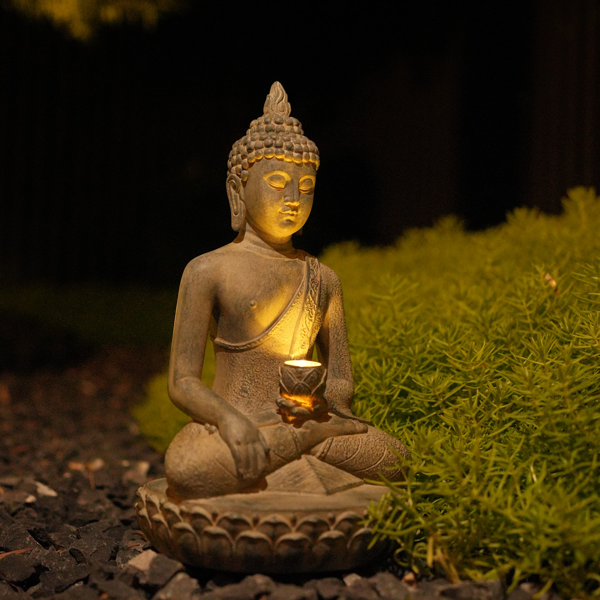 1개 세트 선(禪) 영감을 받은 태양광 불상 조명 -  - Decor Lighting India 리뷰 및 가격