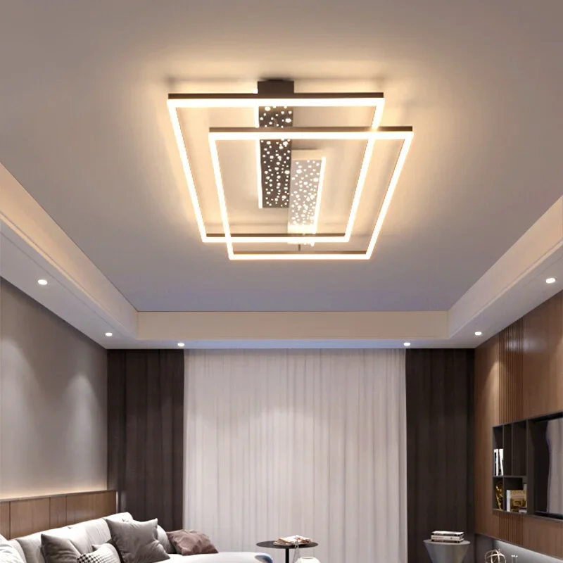 샹들리에 거실 실내 조명 홈 데코 침실 블랙 원형 사각 - Decor Lighting Cy 리뷰 및 가격