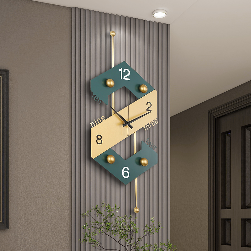 벽시계 거실 가정용 라이트 럭셔리 패션 크리에이티브 고 - Lighting Home Decor Wall Clocks 리뷰 및 가격